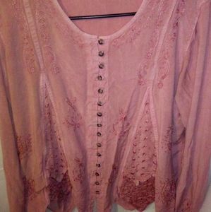 Lovely pink blouse made in India